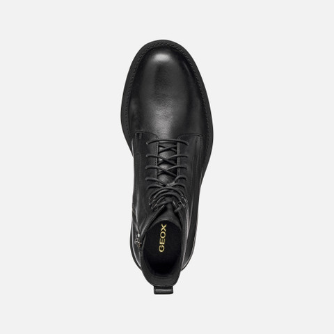 Ankle boots with laces REDCLIF MAN Black - image number 5 | GEOX