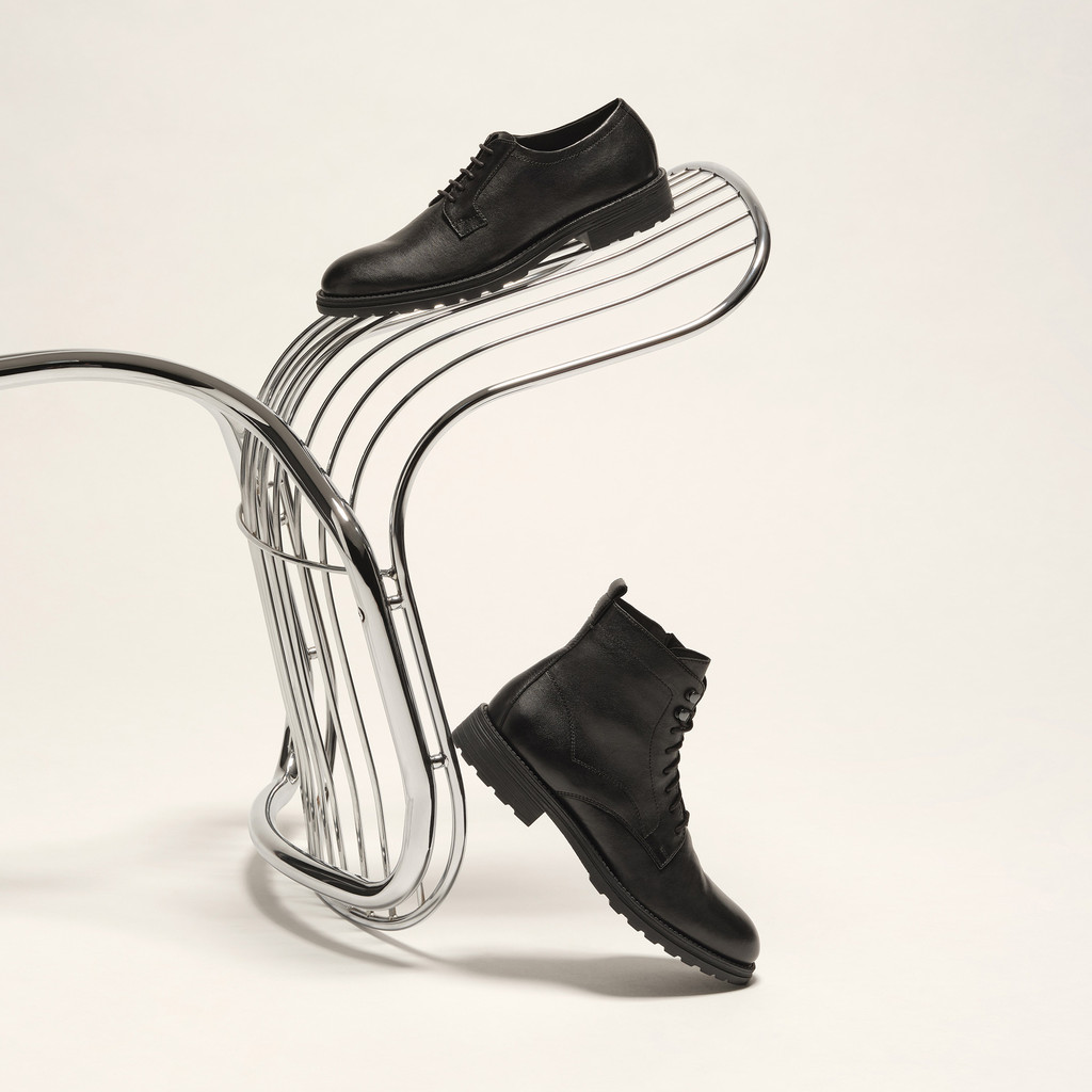 Ankle boots with laces REDCLIF MAN Black - image number 7 | GEOX