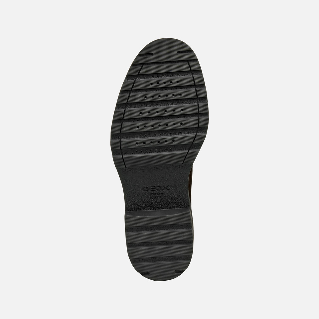 Leather shoes REDCLIF MAN Coffee - image number 6 | GEOX