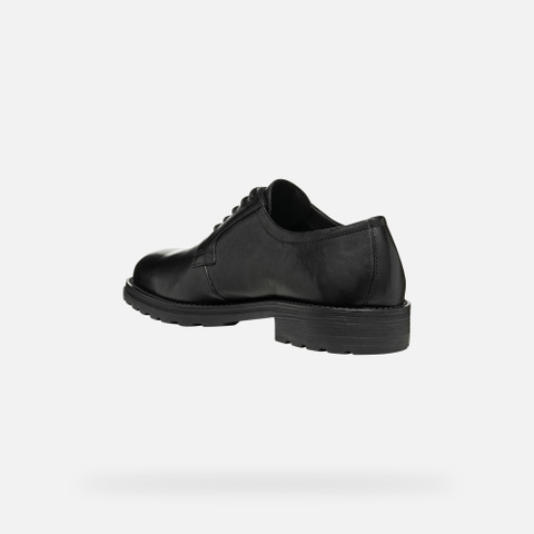 Leather shoes REDCLIF MAN Black - image number 3 | GEOX