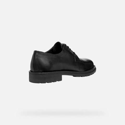 Leather shoes REDCLIF MAN Black - image number 4 | GEOX