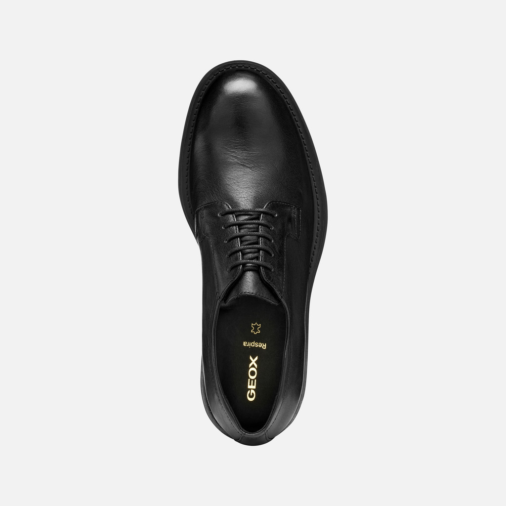 Leather shoes REDCLIF MAN Black - image number 5 | GEOX