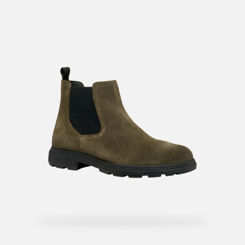 Chelsea boots MEIERN MAN Military - image number 2 | GEOX