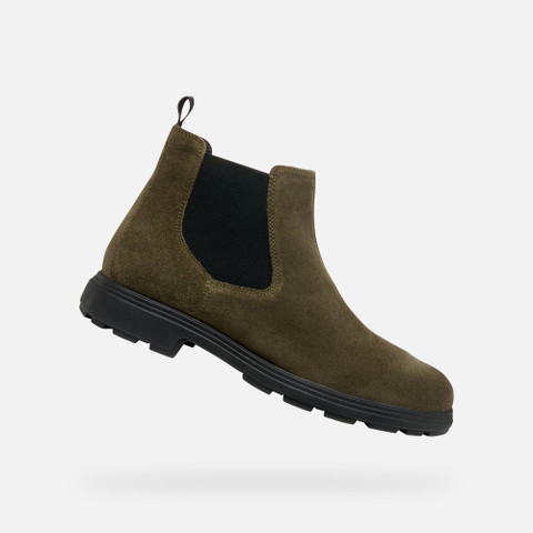 Chelsea boots MEIERN MAN Military - image number 0 | GEOX