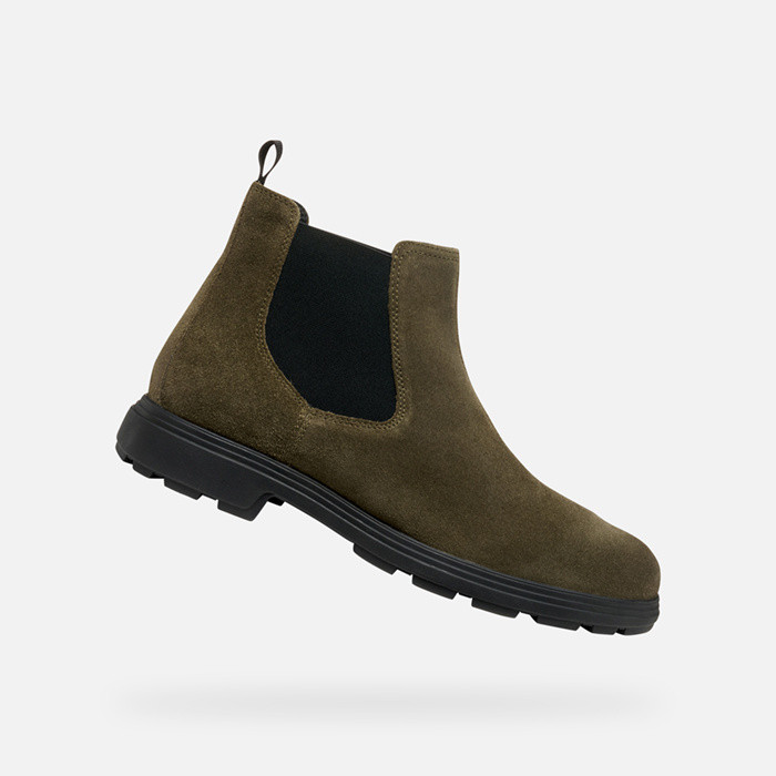 Chelsea boots MEIERN MAN Military | GEOX