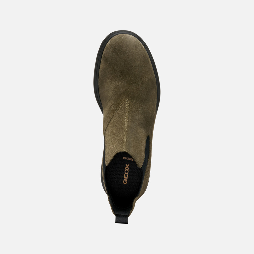 Chelsea boots MEIERN MAN Military - image number 5 | GEOX