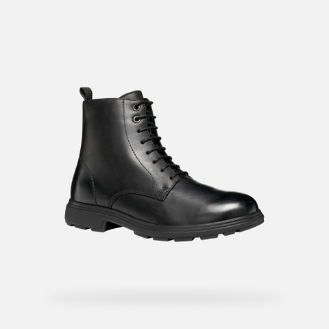 Ankle boots with laces MEIERN MAN Black - image number 2 | GEOX