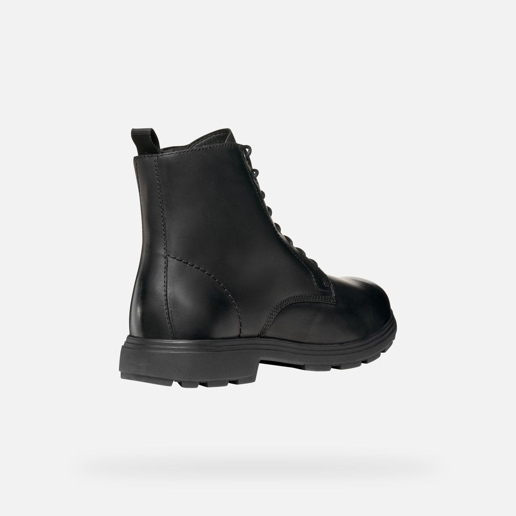 Ankle boots with laces MEIERN MAN Black - image number 4 | GEOX