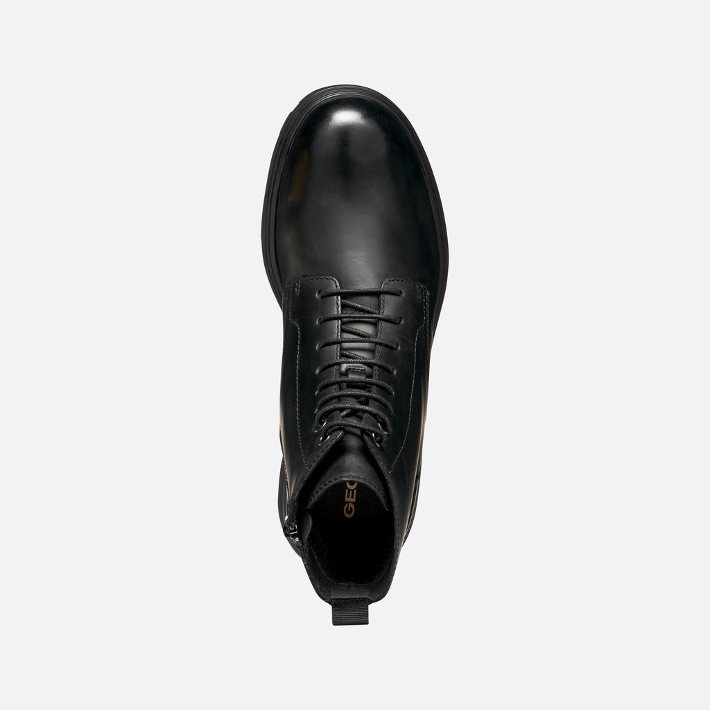 Ankle boots with laces MEIERN MAN Black - image number 5 | GEOX