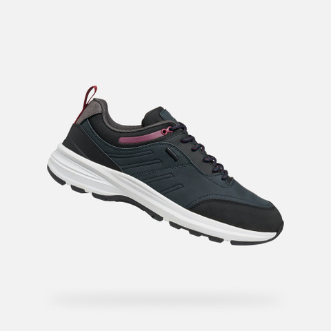 Waterproof trainers SENALES ABX MAN Navy/Black - image number 0 | GEOX