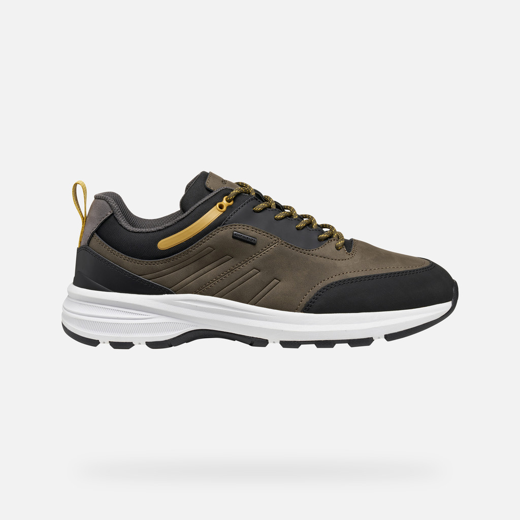 Waterproof trainers SENALES ABX MAN Military/Black - image number 1 | GEOX