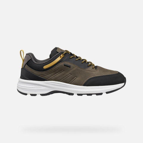 Waterproof trainers SENALES ABX MAN Military/Black - image number 1 | GEOX