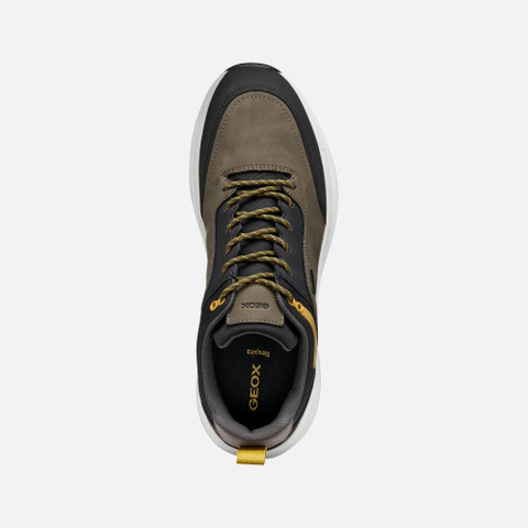 Waterproof trainers SENALES ABX MAN Military/Black - image number 5 | GEOX