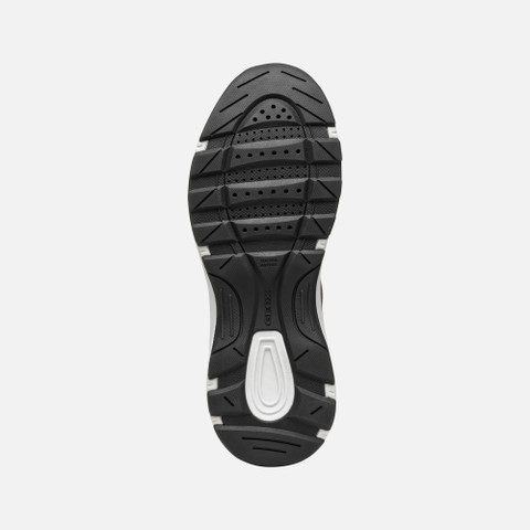 Waterproof trainers SENALES ABX MAN Brown Cotto/Black - image number 6 | GEOX