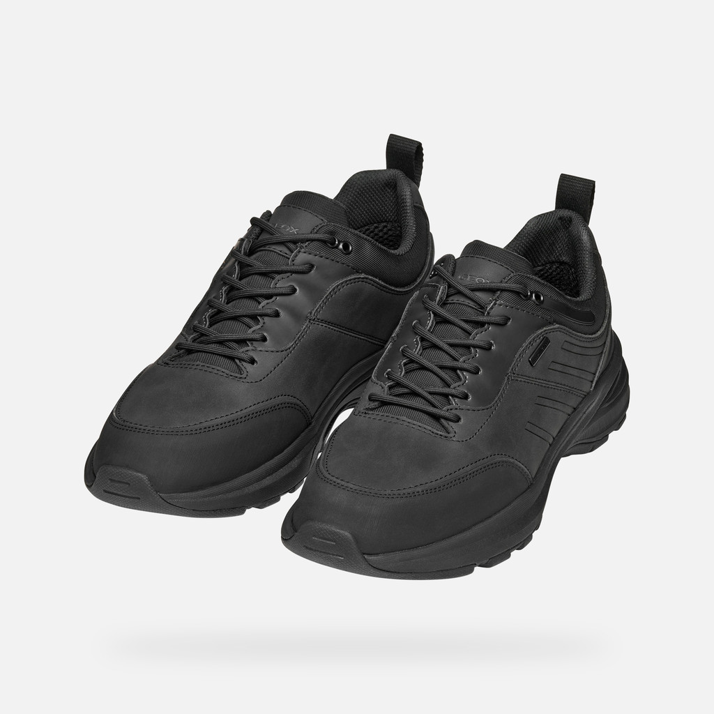 Waterproof trainers SENALES ABX MAN Black - image number 8 | GEOX