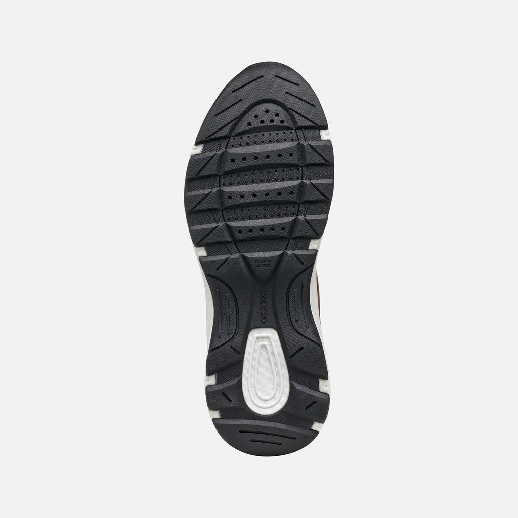 Waterproof shoes SENALES ABX MAN Brown Cotto/Black - image number 6 | GEOX