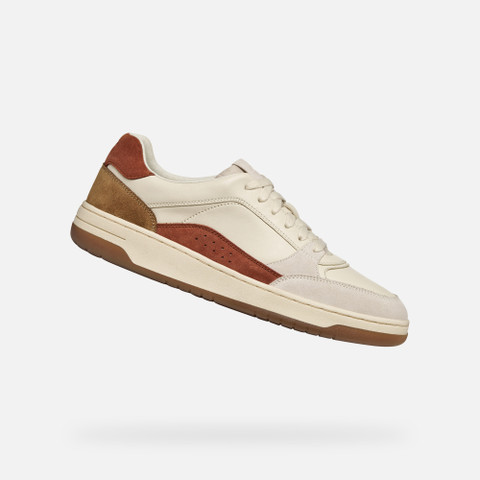 Low top sneakers SEDRAL COURT MAN Papyrus - image number 0 | GEOX