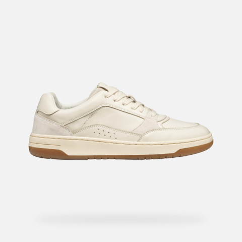 Low top sneakers SEDRAL COURT MAN Papyrus/Beige - image number 1 | GEOX