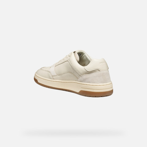 Low top sneakers SEDRAL COURT MAN Papyrus/Beige - image number 3 | GEOX
