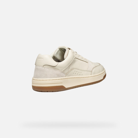 Low top sneakers SEDRAL COURT MAN Papyrus/Beige - image number 4 | GEOX