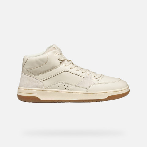 High top sneakers SEDRAL COURT MAN Papyrus/Beige - image number 1 | GEOX