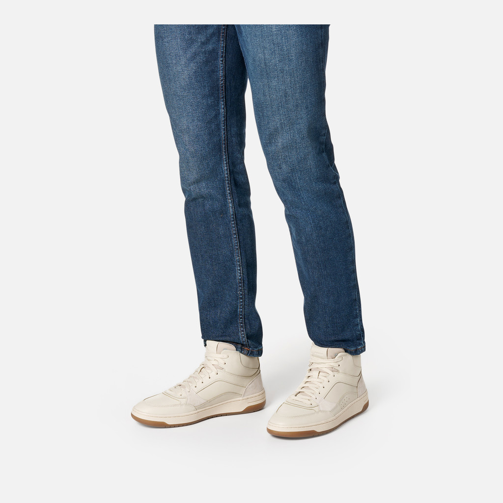 High top sneakers SEDRAL COURT MAN Papyrus/Beige - image number 2 | GEOX