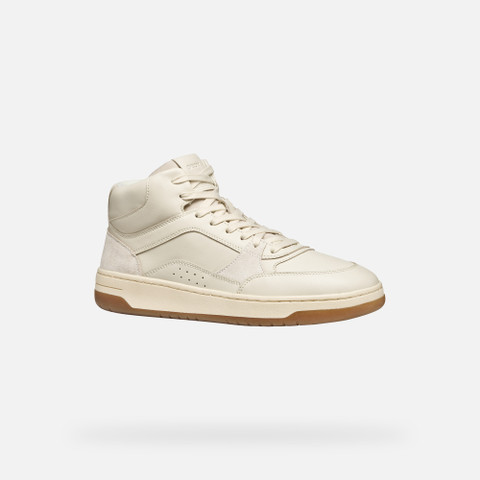 High top sneakers SEDRAL COURT MAN Papyrus/Beige - image number 2 | GEOX