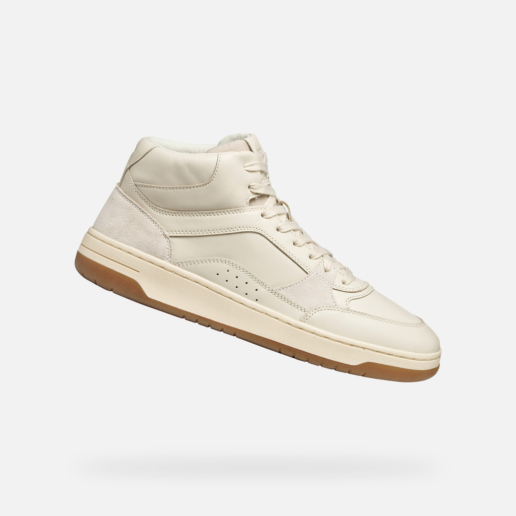 High top sneakers SEDRAL COURT MAN Papyrus/Beige - image number 0 | GEOX