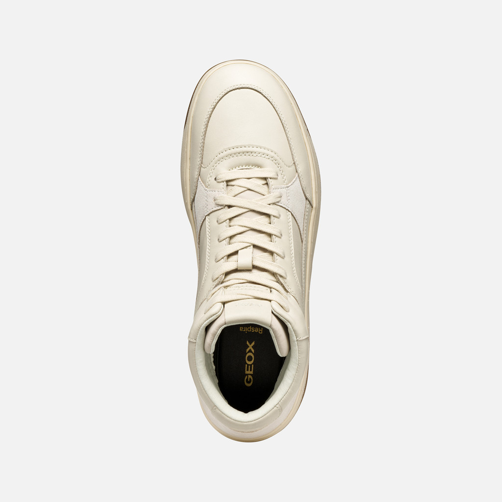 High top sneakers SEDRAL COURT MAN Papyrus/Beige - image number 5 | GEOX