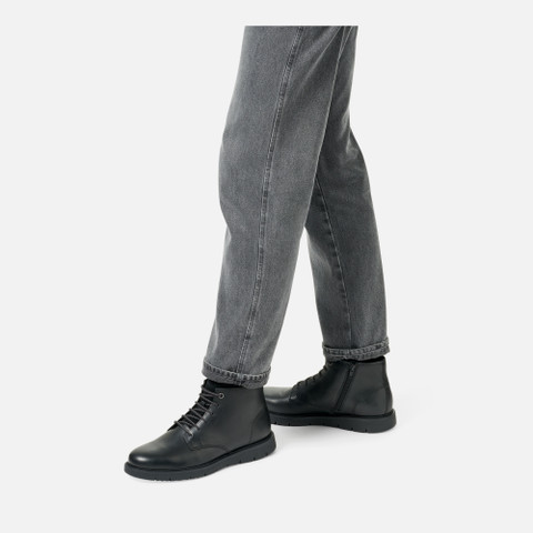 Ankle boots with laces POVE MAN Black - image number 2 | GEOX