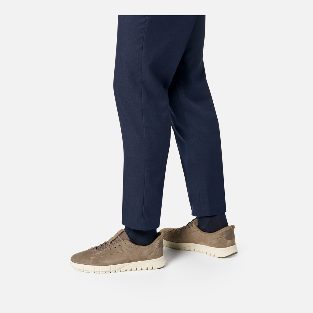 Slip in sneakers FLEXTRIDE PLUS MAN Dove grey - image number 2 | GEOX