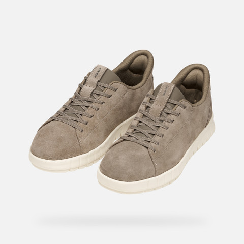 Slip in sneakers FLEXTRIDE PLUS MAN Dove grey - image number 10 | GEOX