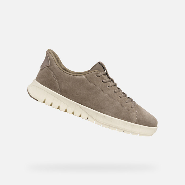 Low top sneakers FLEXTRIDE PLUS MAN Dove grey | GEOX
