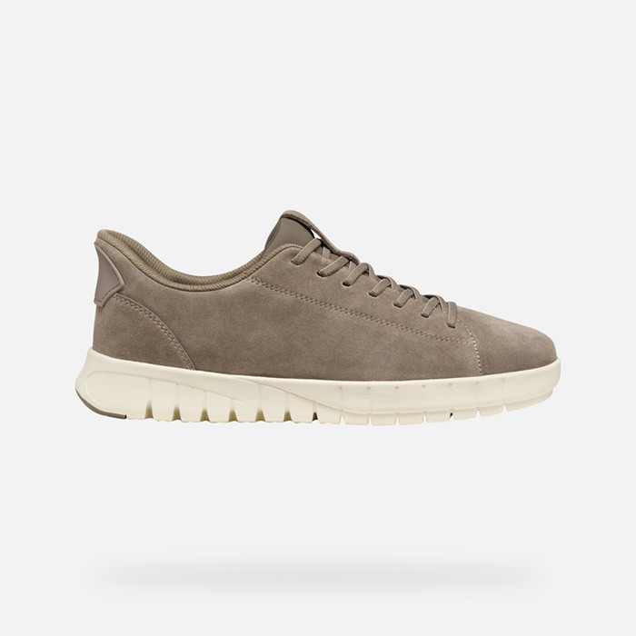 Low top sneakers FLEXTRIDE PLUS MAN Dove grey | GEOX