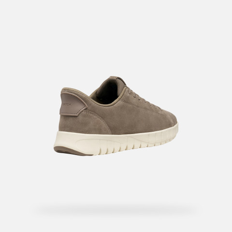 Low top sneakers FLEXTRIDE PLUS MAN Dove grey - image number 4 | GEOX