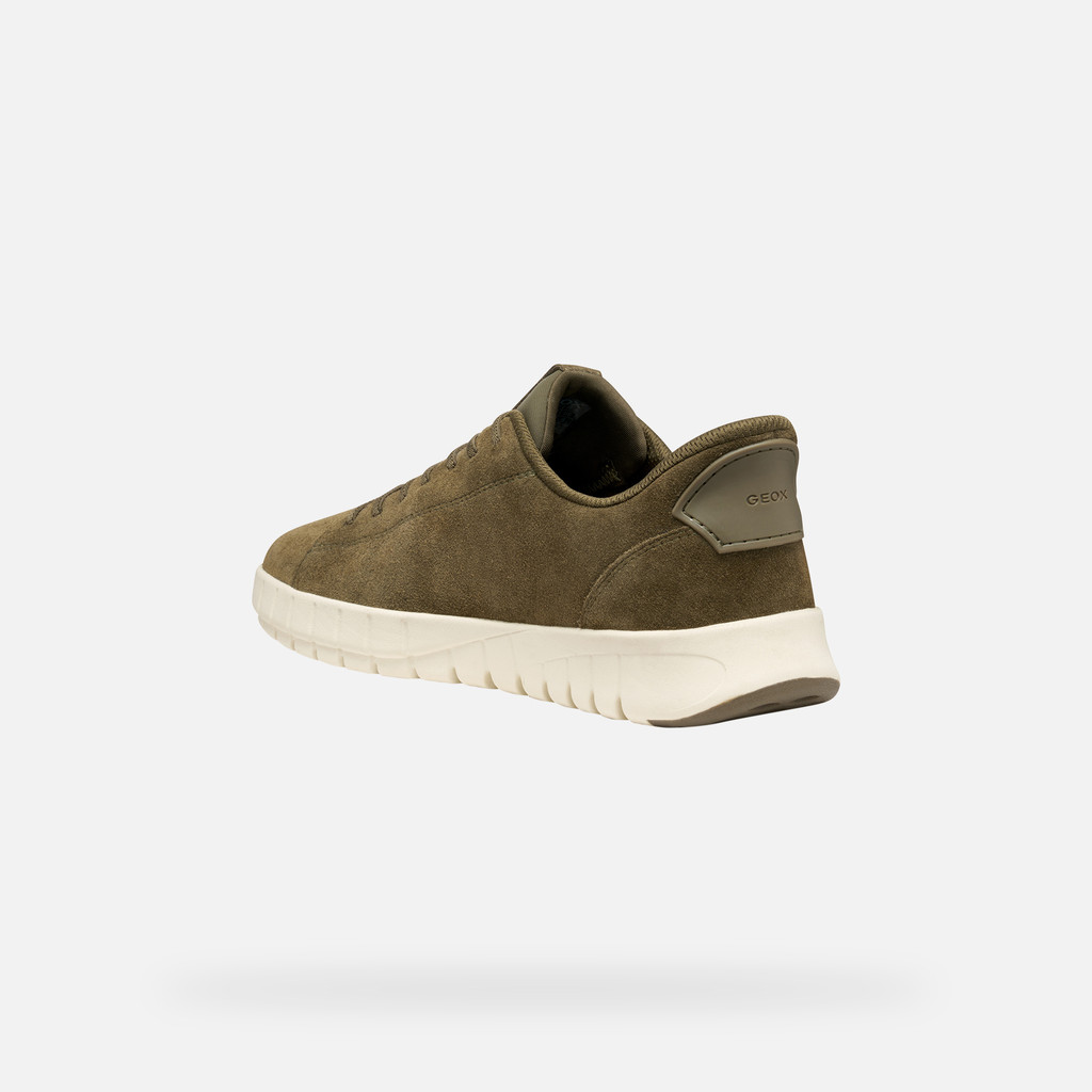 Low top sneakers FLEXTRIDE PLUS MAN Military - image number 3 | GEOX