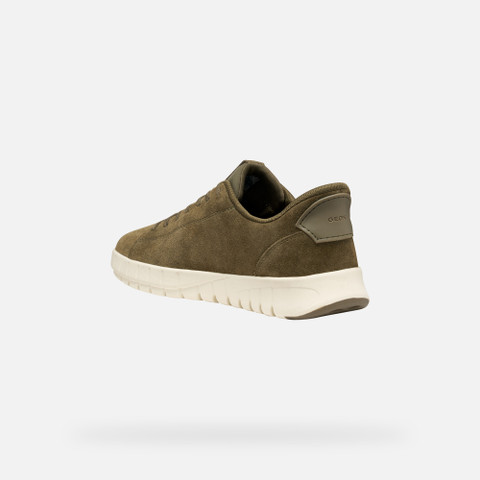 Low top sneakers FLEXTRIDE PLUS MAN Military - image number 3 | GEOX