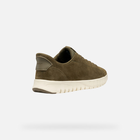 Low top sneakers FLEXTRIDE PLUS MAN Military - image number 4 | GEOX