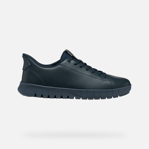 Low top sneakers FLEXTRIDE PLUS MAN Navy - image number 1 | GEOX
