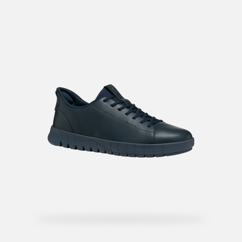 Low top sneakers FLEXTRIDE PLUS MAN Navy - image number 2 | GEOX
