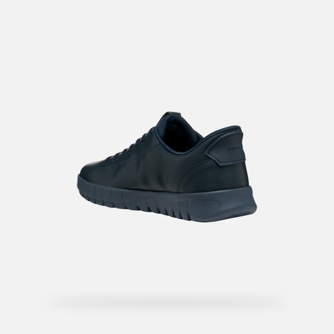 Low top sneakers FLEXTRIDE PLUS MAN Navy - image number 3 | GEOX