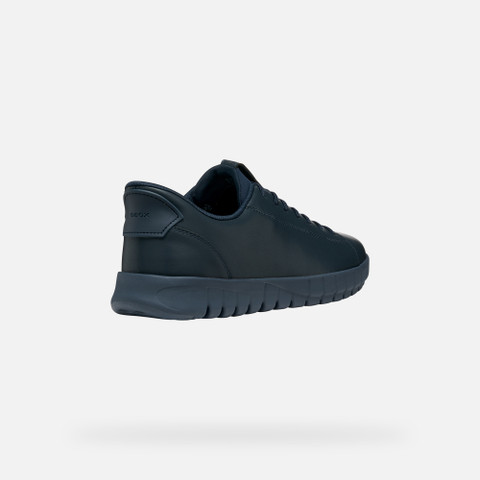 Low top sneakers FLEXTRIDE PLUS MAN Navy - image number 4 | GEOX