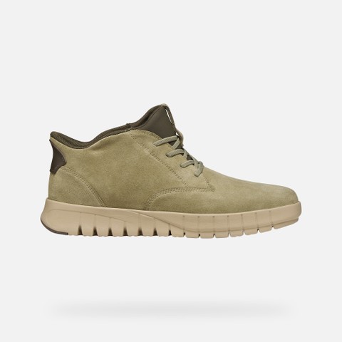 Chaussures slip in FLEXTRIDE PLUS HOMME Vert sauge - image number 2 | GEOX