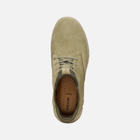 Chaussures slip in FLEXTRIDE PLUS HOMME Vert sauge - image number 6 | GEOX