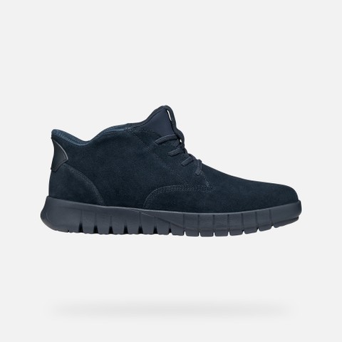 Slip in-Schuhe FLEXTRIDE PLUS HERR Marineblau - image number 1 | GEOX