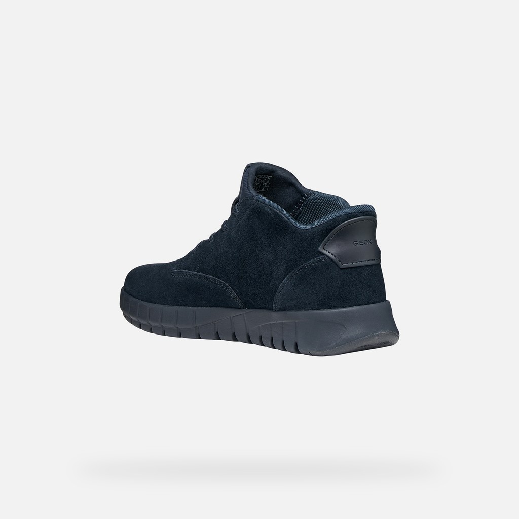 Slip in-Schuhe FLEXTRIDE PLUS HERR Marineblau - image number 3 | GEOX