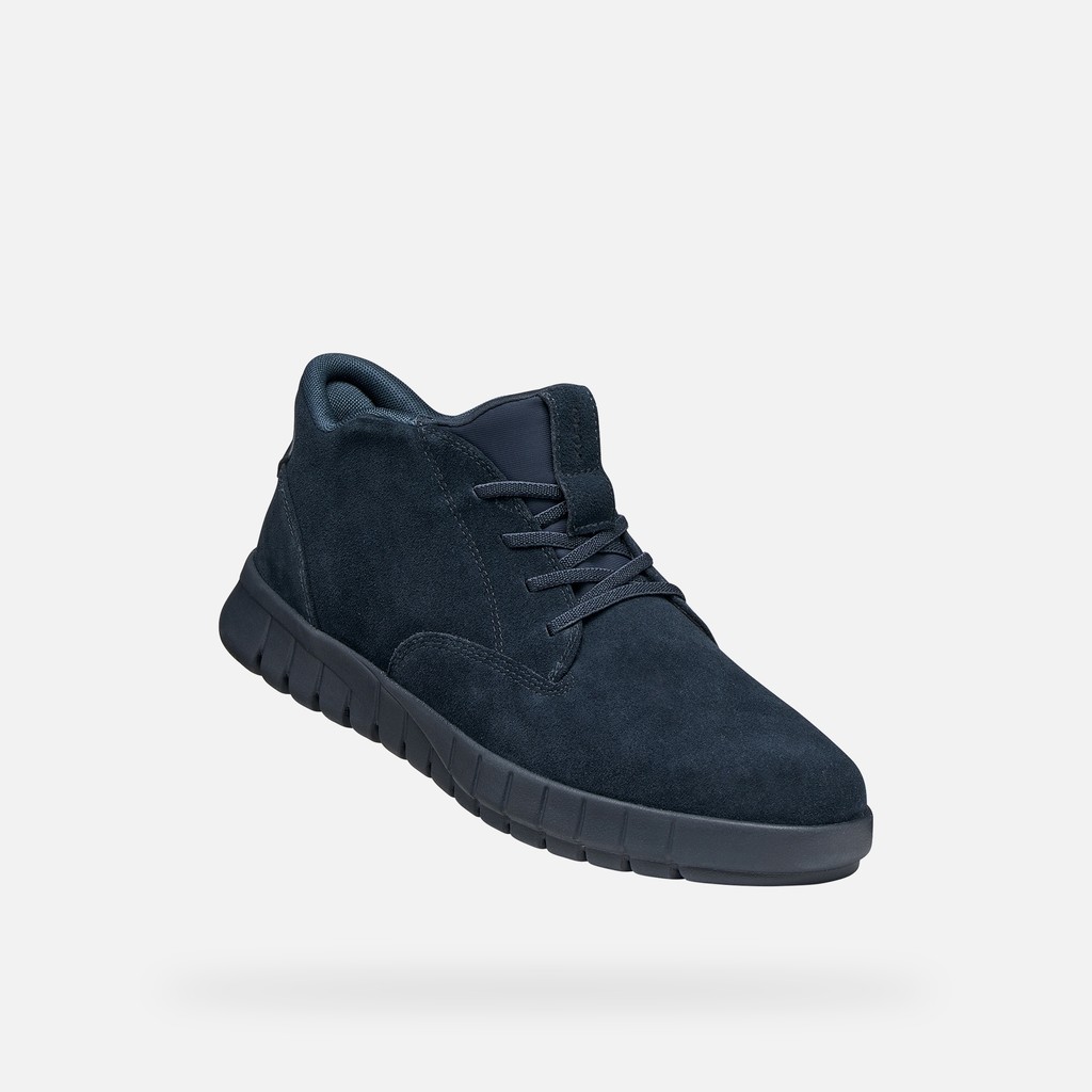 Slip in-Schuhe FLEXTRIDE PLUS HERR Marineblau - image number 4 | GEOX