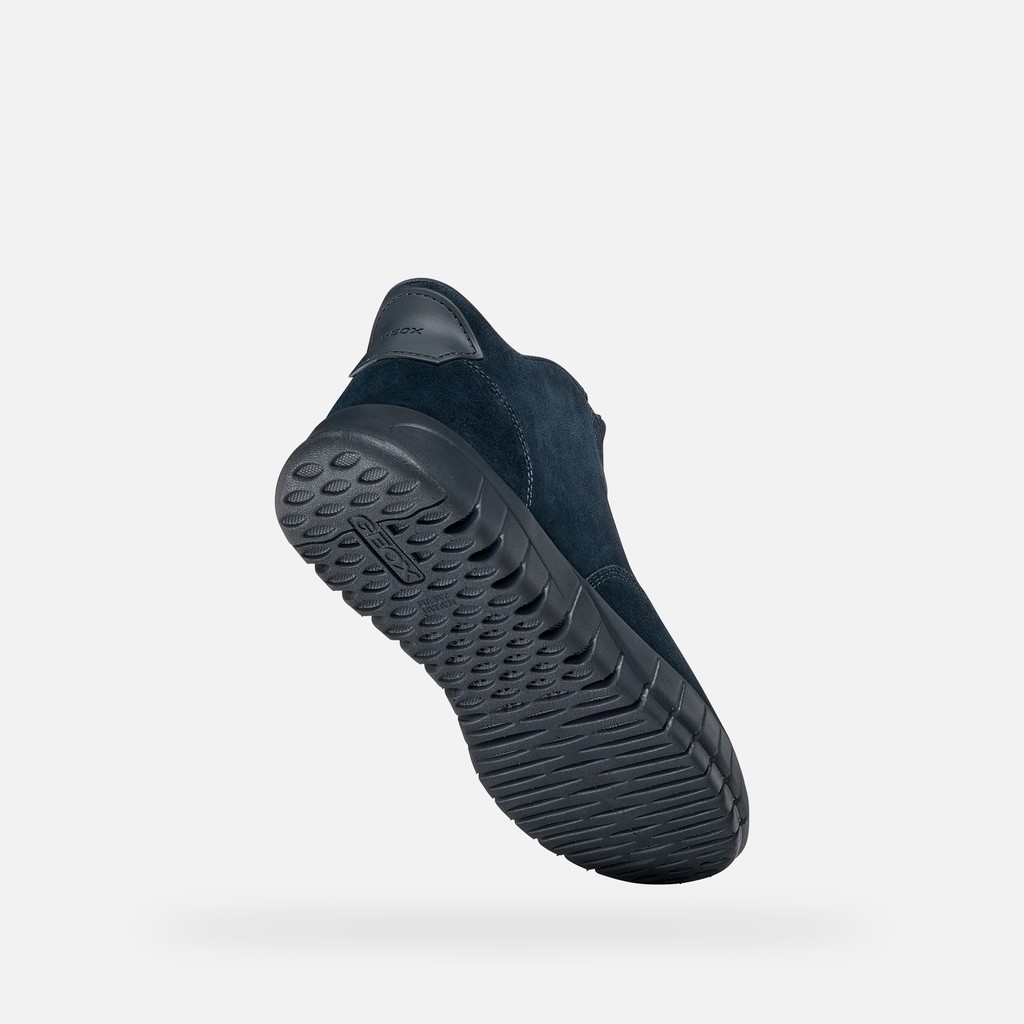 Chaussures slip in FLEXTRIDE PLUS HOMME Bleu marine - image number 7 | GEOX