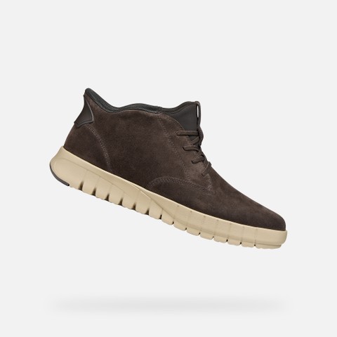 Slip-on shoes FLEXTRIDE PLUS MAN Chocolate | GEOX