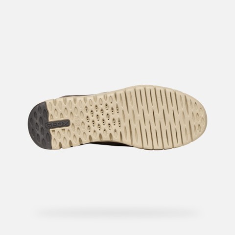 Slip-on shoes FLEXTRIDE PLUS MAN Chocolate - image number 7 | GEOX